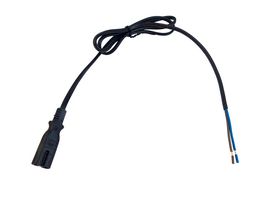 MP015732 - Mains Power Cord, IEC 60320 C7 to Free End, 1 m, Black - MULTICOMP PRO