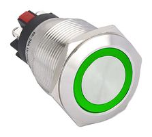 MP015808 - Vandal Resistant Switch, 22 mm, SPST-NO, SPST-NC, Momentary, Round Flat - MULTICOMP PRO