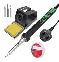 MP690D UK - Soldering Iron Kit, 230 VAC, 90W, UK Plug, Iron Stand with Sponge - MULTICOMP PRO