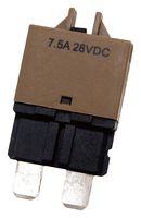 MP015924 - Thermal Circuit Breaker, T3, MP 102 Series, 7.5 A, 1 Pole, 28 V, Auto Fuse Holder - MULTICOMP PRO
