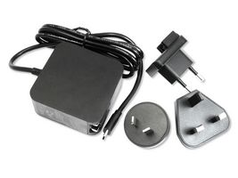 MP015675 - AC/DC Power Supply, Black, Multi-head, ITE, 1 Output, 65 W, 20 V, 3.25 A - MULTICOMP PRO