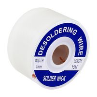 MP741163 - Desoldering Braid, 1mm Width x 10m Length, Copper - MULTICOMP PRO