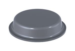 MP2024-GY1-28 - Bumper / Feet, Adhesive, 4 mm, 19 mm, Cylindrical, Grey - MULTICOMP PRO