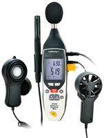 MP859B - Anemometer, 5-In-1, 0.4m/s to 30m/s, 0 °C, 50 °C, 5% to 98%, 280 mm - MULTICOMP PRO