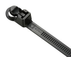 MP016115 - Cable Tie, Nylon 6.6 (Polyamide 6.6), Black, 218 mm, 7.5 mm, 57 mm, 44 lb - MULTICOMP PRO