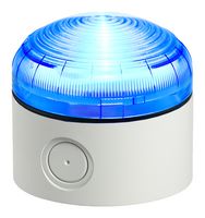 MP016022 - Beacon, Blue, Flashing, Random, Steady, Strobe, 240 VAC Supply, 92 mm, IP66/IP69K - MULTICOMP PRO