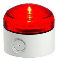 MP016024 - Beacon, Red, Flashing, Random, Steady, Strobe, 240 VAC Supply, 92 mm, IP66/IP69K - MULTICOMP PRO