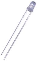 PSG91853 - LED, 3MM, RED, WATER CLEAR, 100 PACK - PRO SIGNAL