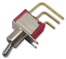1MS1T2B4M7RE - Toggle Switch, Miniature, On-On, SPDT, Non Illuminated, 20 VDC, 100 mA, TH - MULTICOMP PRO