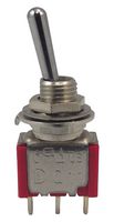 1MS3T1B5M1QE - Toggle Switch, On-Off-On, SPDT, Non Illuminated, 1M, Panel Mount, 5 A - MULTICOMP PRO