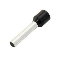 E1508-BLACK - Wire Ferrule, Single Wire, 16 AWG, 1.5 mm², 8 mm, Black, E - MULTICOMP PRO
