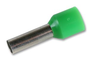 E6012-GREEN - Wire Ferrule, Single Wire, 10 AWG, 6 mm², 12 mm, Green, E - MULTICOMP PRO