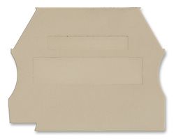 EP2.5-10BEIGE - End Cover, for Use with ER Series, Beige - IMO PRECISION CONTROLS
