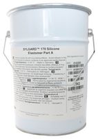 SYLGARD 170, 10KG - Silicone Encapsulant, Sylgard® 170, 2 Part, Black / White, Container, 10kg - DOW
