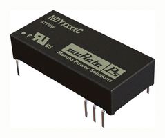 NDY2412C - Isolated Through Hole DC/DC Converter, Low Profile, ITE, 2:1, 3 W, 1 Output, 12 V, 250 mA - MURATA POWER SOLUTIONS