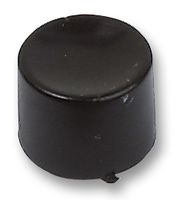 U482 - Switch Cap, Snap Action Momentary Pushbutton Switches, Black - APEM