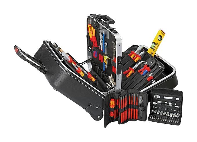 KNIPEX Electrical 00 21 41 ELECTRICAL TOOL KIT, BIG TWIN MOVE, 65PC KNIPEX 2859385 00 21 41