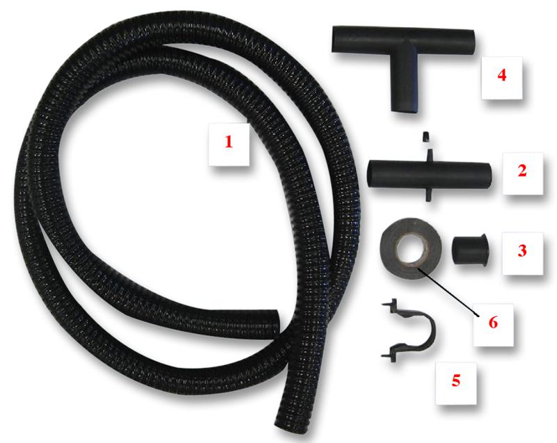 BTX-CK4-75 HOSE CONNECTION KIT, 1-8 STATIONS METCAL