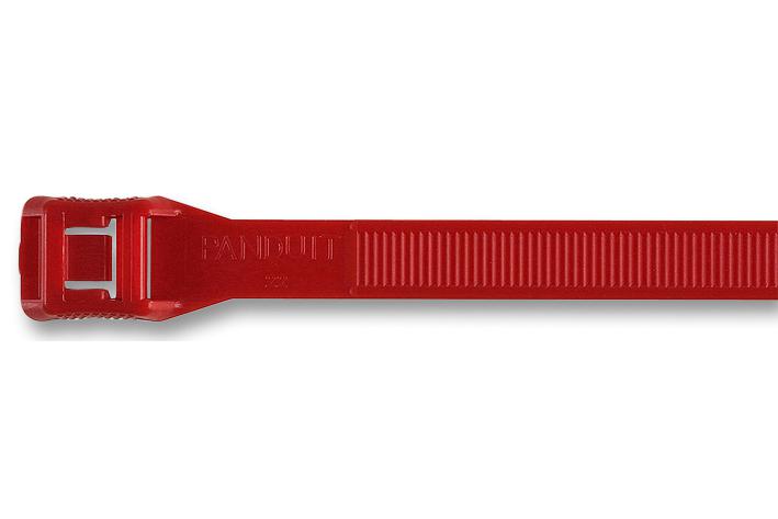 IT9115-CUV2A CABLE TIE, 389MM, NYLON 6.6, 124LB, RED PANDUIT