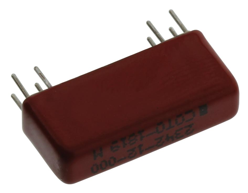 2342-12-000 RELAY, REED, DPDT, 100V, 0.25A, THT COTO TECHNOLOGY