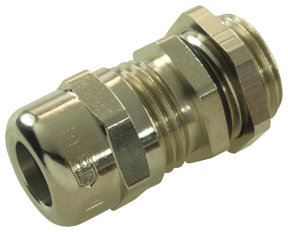 50616ML-F CABLE GLAND, BRASS, 9MM, M16, SILVER JACOB