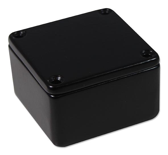 RTM5001/11-NC-BLK BOX, DIECAST, BLACK CAMDENBOSS