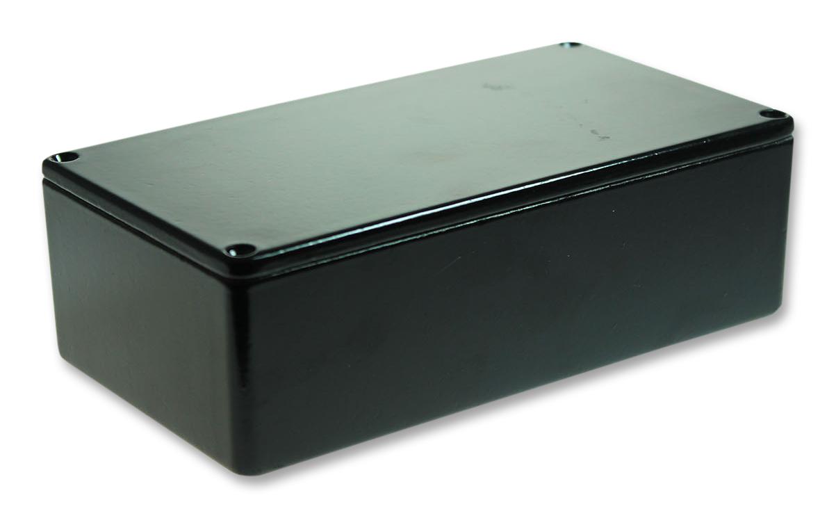 RTM5005/15-NC-BLK BOX, DIECAST, BLACK CAMDENBOSS