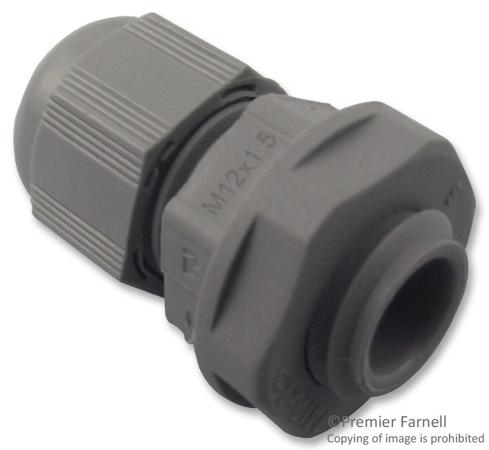 1478768-1 CABLE GLAND, PA, 6.5MM, GREY AMP - TE CONNECTIVITY