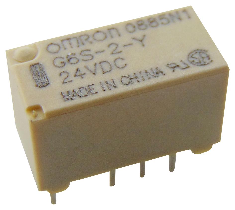 G6S-2Y  DC24 RELAY, SIGNAL, DPDT, 30VDC, 2A OMRON