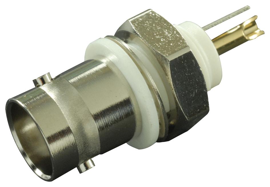 1-1337452-0 RF COAXIAL, BNC, STRAIGHT JACK, 50OHM GREENPAR - TE CONNECTIVITY