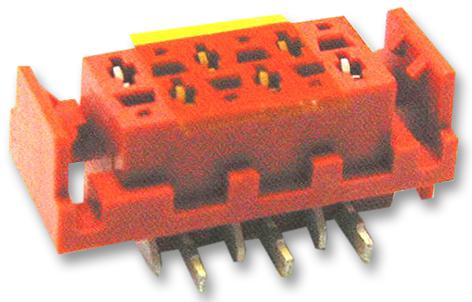 7-338069-6 SOCKET, TOP ENTRY, SMT, 6WAY AMP - TE CONNECTIVITY