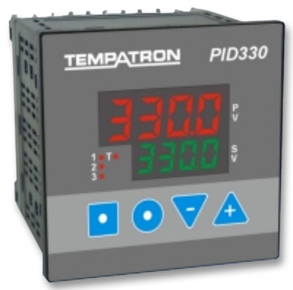 PID330MH-0000 PID CONTROLLER, 1/4DIN, HV RELAY TEMPATRON