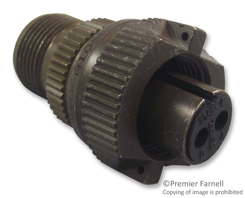 MS3106A22-4S CIRCULAR, SIZE 22, 4WAY, SKT AMPHENOL