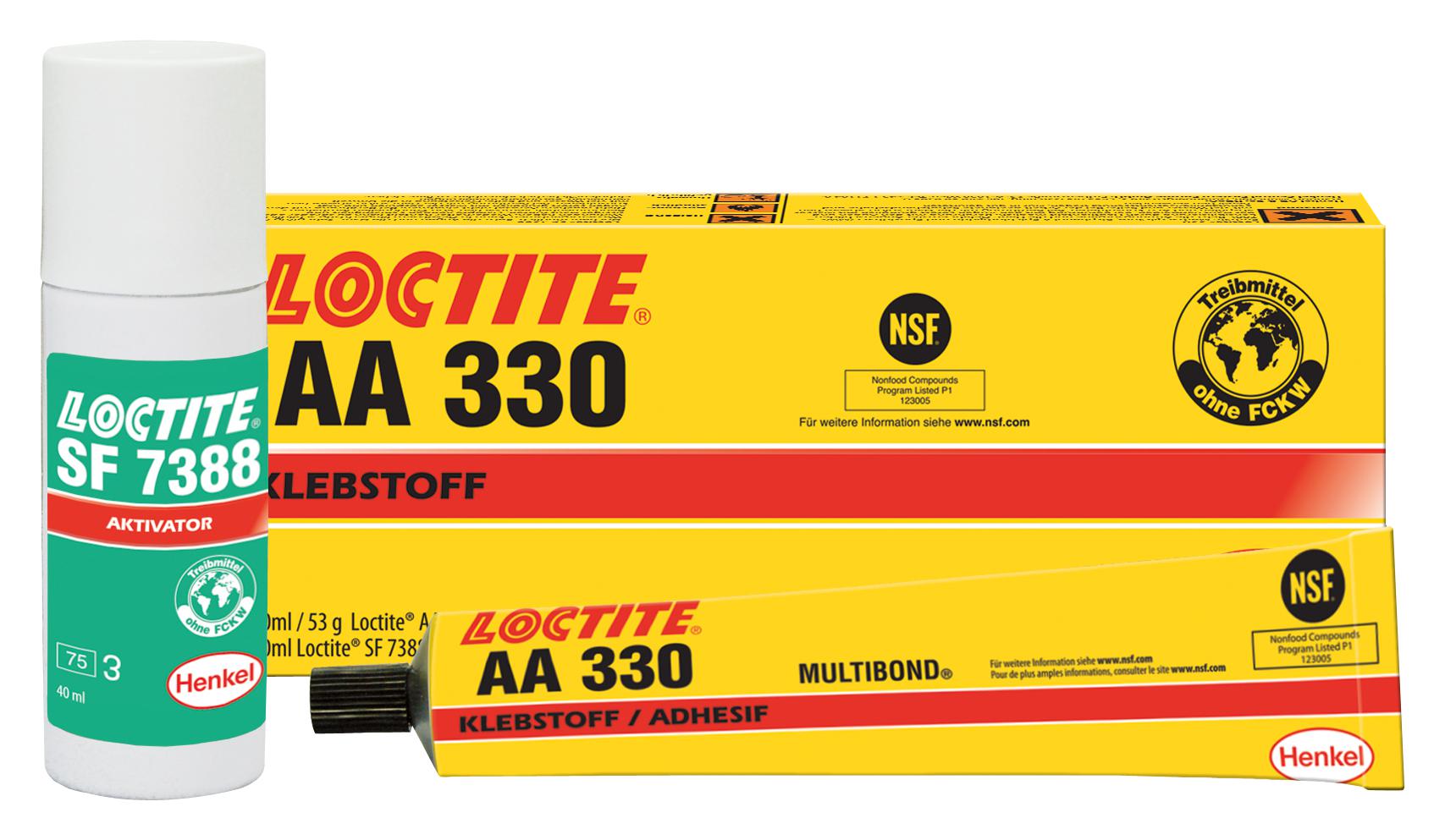 330, 50ML & 7388, 40ML ADHESIVE, STRUCTURAL, 330/7388, 50/40ML LOCTITE