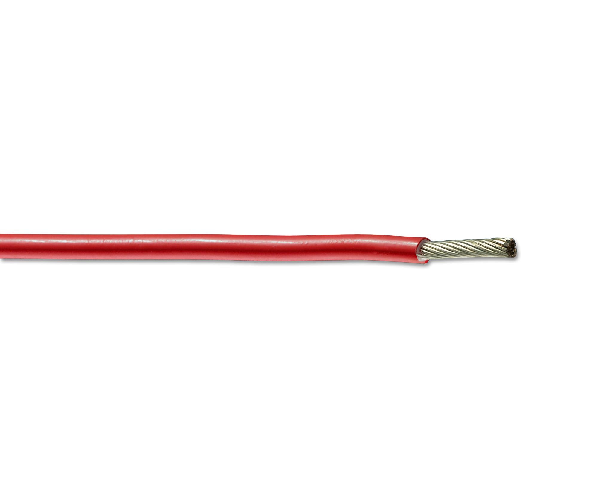 83009 002100 HOOK-UP WIRE, 18AWG, RED, 30.5M BELDEN