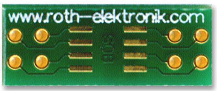 RE932-01 PCB, ADAPTOR, SMD, SO-8, 20.5MMX8MM ROTH ELEKTRONIK