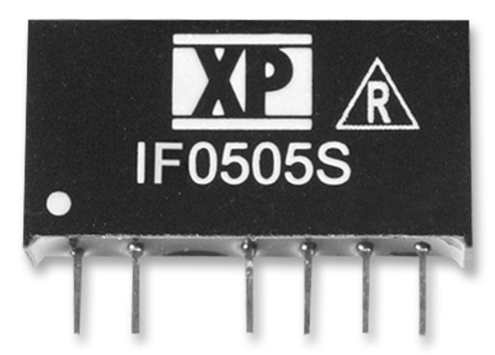 IF0505S CONVERTER, DC TO DC, 5V, 0.2A, 1W, SIP XP POWER