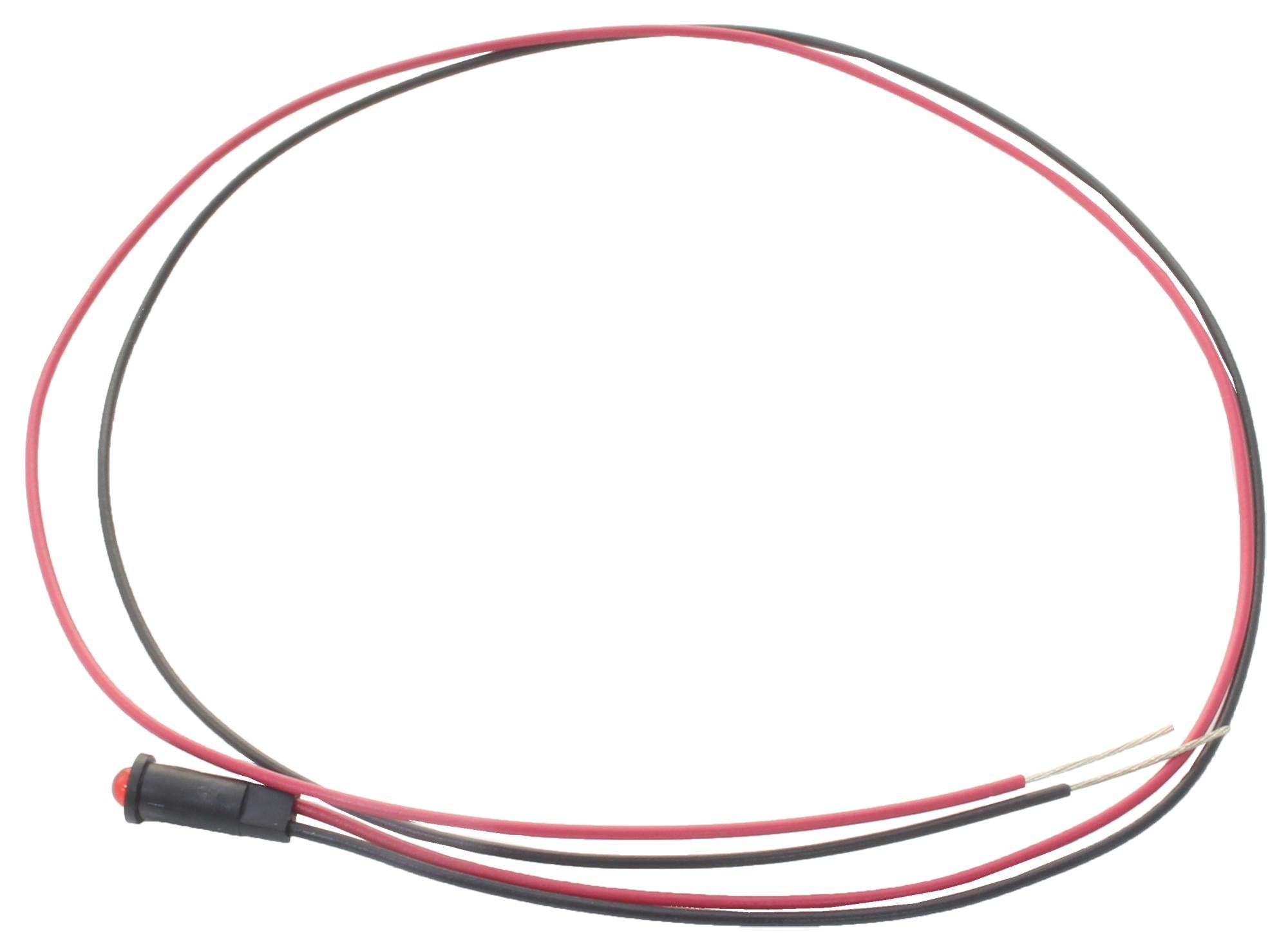558-0101-007F LED INDICATOR, RED DIALIGHT