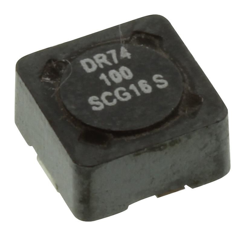 DR74-100-R INDUCTOR, 10UH, 20% EATON COILTRONICS