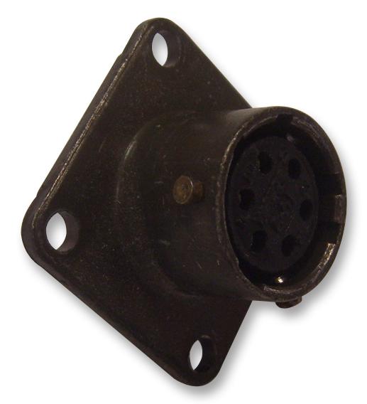 SP02A16-8S CIRCULAR CONNECTOR, RCPT, 16-8, FLANGE AMPHENOL INDUSTRIAL