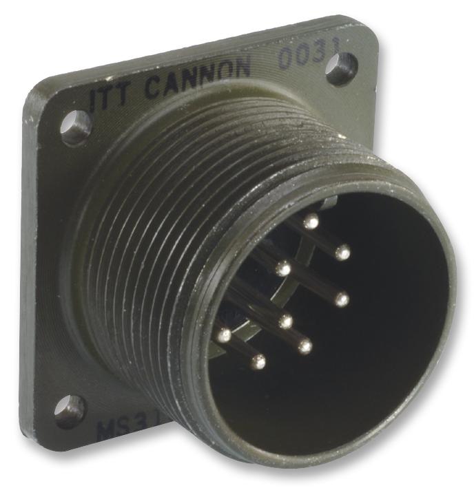 CS3102A20-27S CONNECTOR, CIRCULAR, SIZE 20, 14WAY AMPHENOL