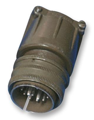 MS3106F20-23P CONNECTOR, CIRCULAR, SIZE 20, 2WAY AMPHENOL