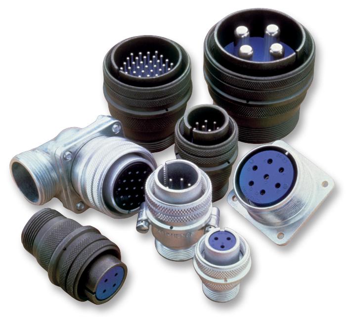 MS3107A24-9P CONNECTOR, CIRCULAR, 24-9, 2WAY, SIZE 24 AMPHENOL INDUSTRIAL