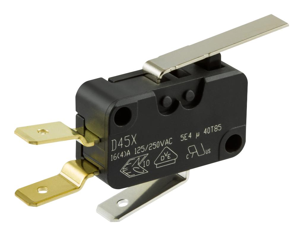 D459-V3LD MICROSWITCH, SPCO, MED LEVER ZF ELECTRONICS