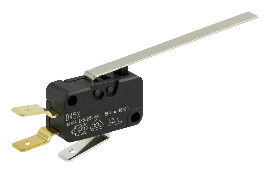 D459-V3LL MICROSWITCH, SPCO, LONG LEVER ZF ELECTRONICS