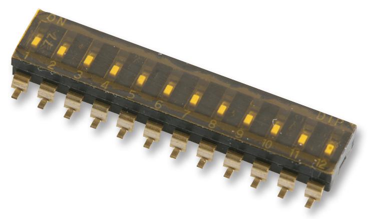 MCEMR-12-T SWITCH, DIL, SMD, 12WAY MULTICOMP PRO