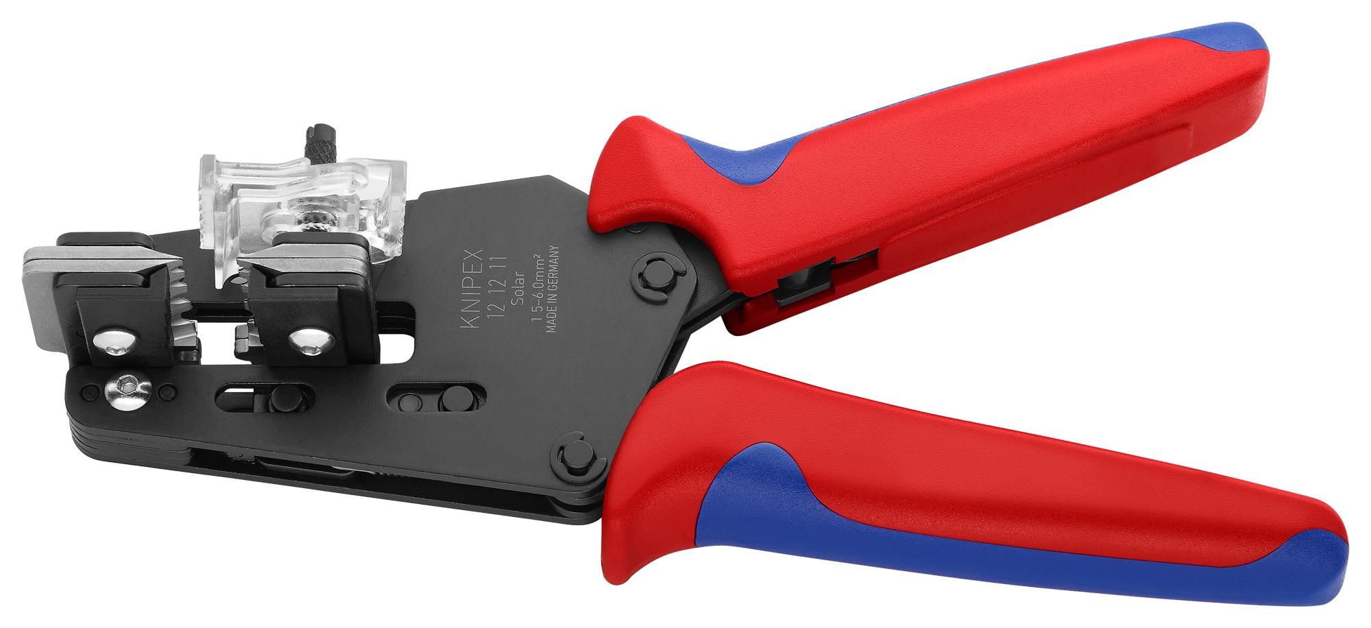 12 12 11 SOLAR CABLE STRIPPERS KNIPEX