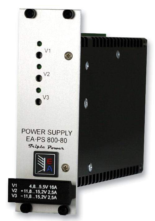 EA-PS 805-240 SINGLE POWER SUPPLY, 1CH, 5.5V, 30A, ADJUSTABLE EA ELEKTRO-AUTOMATIK