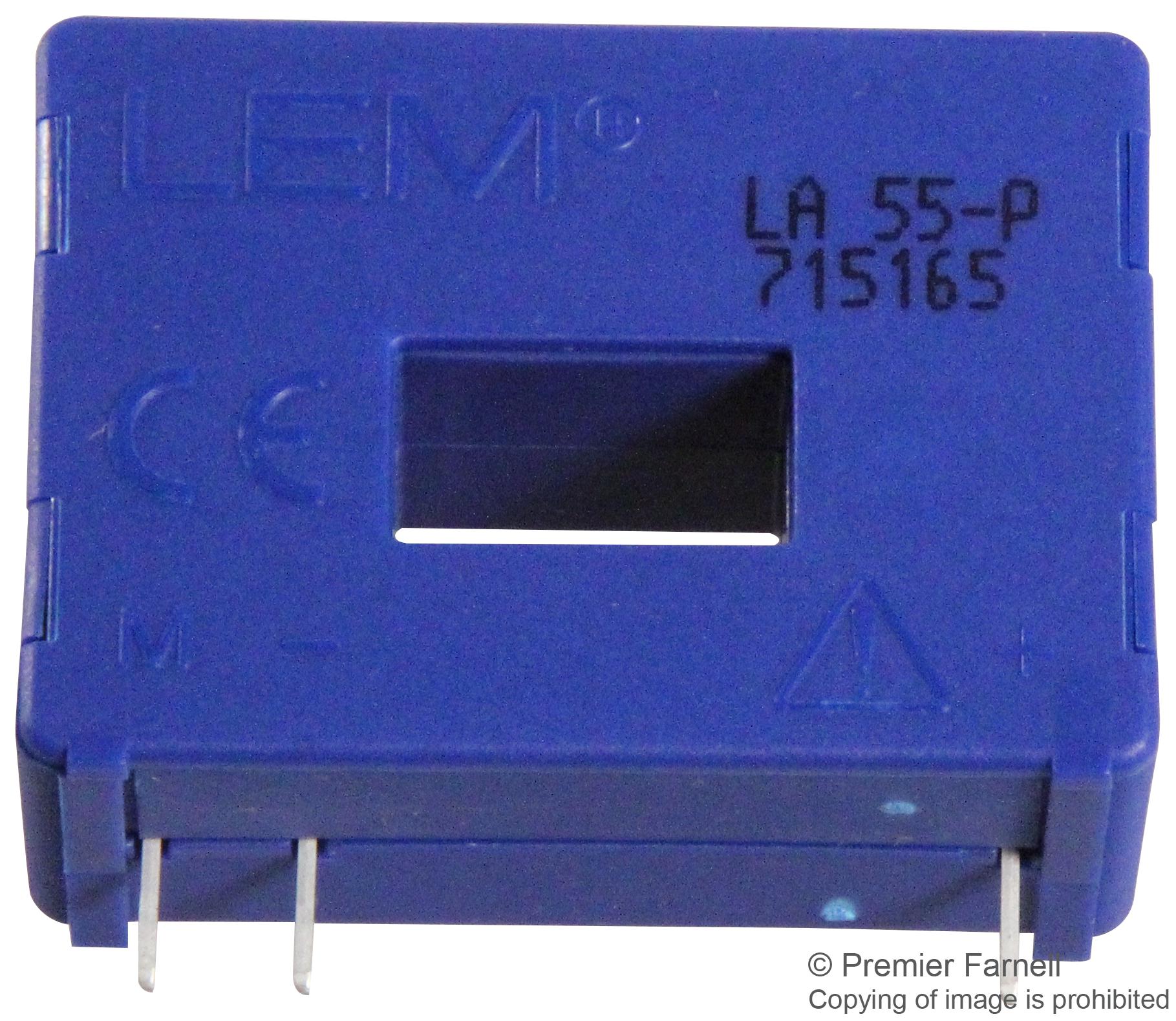 LA 55-P CURRENT TRANSDUCER, 50A, PCB LEM