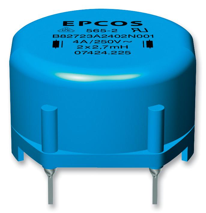 B82723A2501N001 CHOKE, RING CORE, DOUBLE, 56MH, 0.5A EPCOS